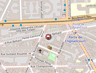 Carte de Marechal Marianne à Paris