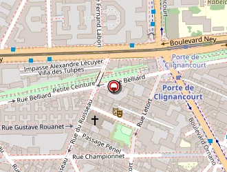 Carte de Humbert Coiffure à Paris