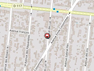 Carte de Roux André à Montfermeil