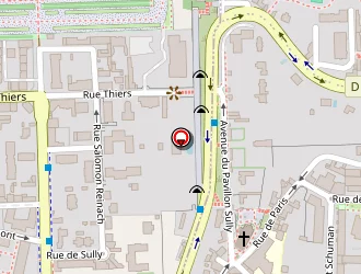 Carte de Informedia à Saint-germain-en-laye