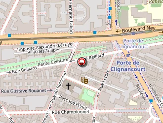 Carte de La Ouache Production à Paris