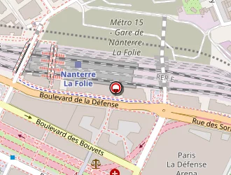 Carte de Neostine à Nanterre