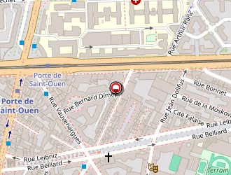 Carte de Parnat à Paris