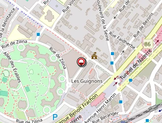 Carte de Veloshop à Nanterre