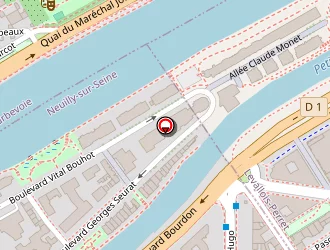 Carte de Anton Jacqueline à Neuilly-sur-seine