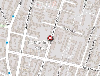 Carte de Vapo Corner à Bondy