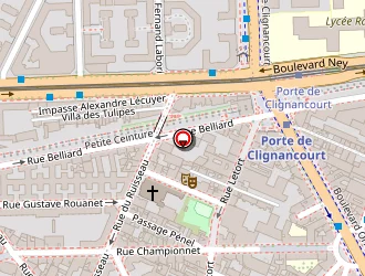 Carte de New Deal à Paris