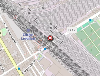 Carte de Médiathèque Gustave Eiffel à Levallois-perret