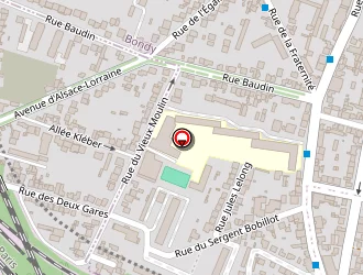 Carte de Behiers Agnès à Bondy