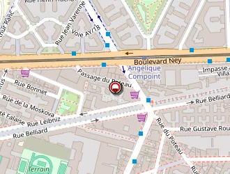 Carte de Kroner Péter à Paris