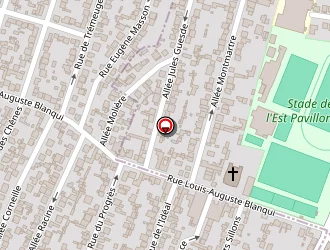 Carte de Lochot David à Bondy