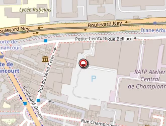 Carte de Centrale Pros' à Paris