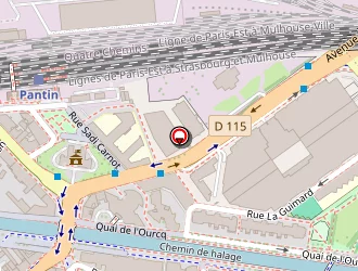 Carte de Atelier Interior à Pantin