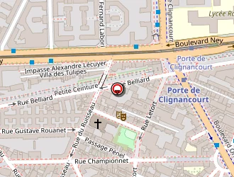 Carte de Point Bar Cafe à Paris