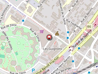 Carte de Le Jasmin à Nanterre