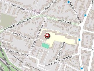 Carte de Mouandjo Adèle à Bondy