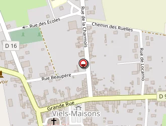 Carte de Mairie à Viels-maisons