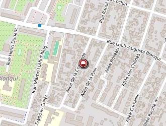 Carte de Sarant Marvin à Bondy