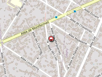 Carte de Schouber Jacques à Gagny