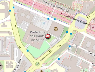 Carte de Hanique Sarah à Nanterre