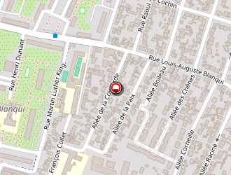 Carte de Beal Laurent à Bondy