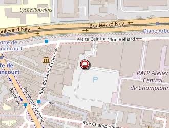 Carte de Cercles De La Forme à Paris