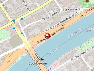 Carte de Macoccas Matik Imove à Courbevoie