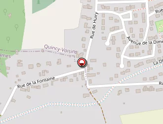 Carte de Frazao à Quincy-voisins