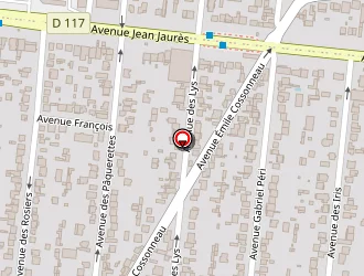 Carte de M. Falck à Montfermeil