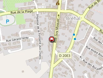 Carte de Terrain De Petanque à Bréhal