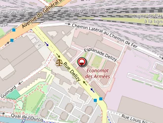 Carte de Pom à Pantin