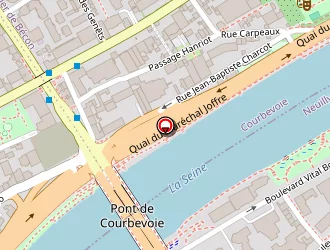 Carte de Greentex à Courbevoie