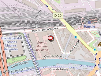 Carte de Ecrins à Pantin