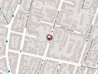 Carte de Ambulance Pacific à Bondy