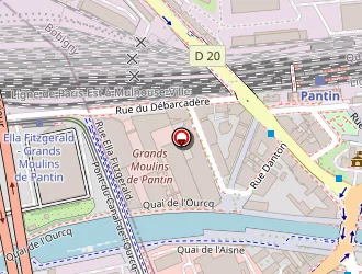 Carte de Palais D'istanbul à Pantin