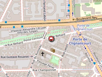 Carte de Glass Kévin à Paris