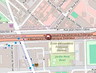 Carte de Cosmetic Faraz à Paris