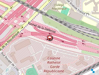 Carte de Intermarché Nanterre à Nanterre