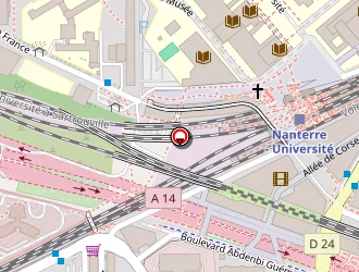 Carte de Fargier Julien à Nanterre