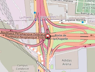 Carte de Maaf Assurances à Paris