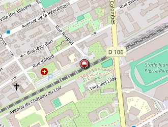 Carte de Buffet Bertrand à Courbevoie