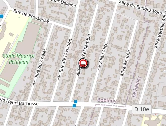 Carte de B&b Conseil à Bondy