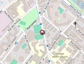 Carte de Mettallion Consulting à Nanterre