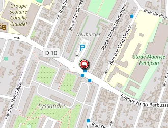 Carte de Batisam à Bondy