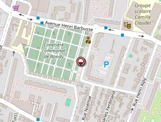 Carte de Kamal Nabil à Bondy