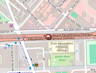 Carte de Mahfoudh Mansour à Paris