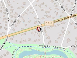 Carte de Pavillon Des Ibis à Vésinet (le)