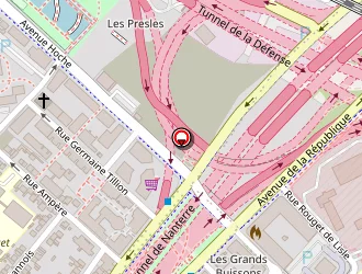 Carte de Groupe Scolaire Joinville à Nanterre