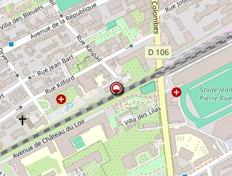 Carte de Deveaud Martine à Courbevoie