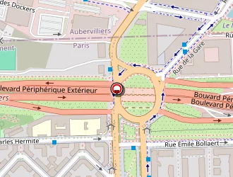 Carte de Civette Ney à Paris